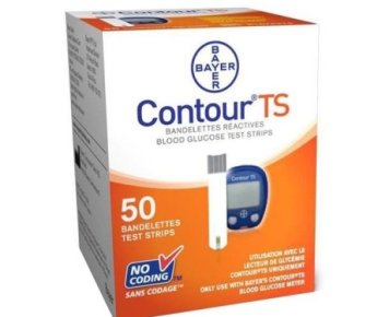 QUE THỬ ĐƯỜNG HUYẾT CONTOUR TS 50