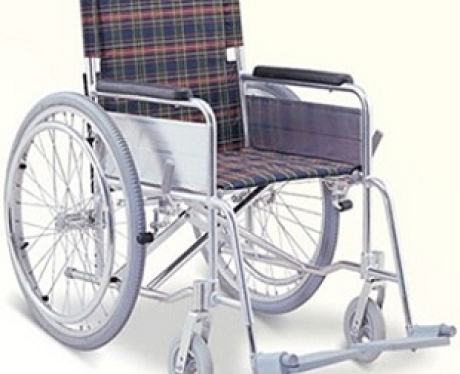 Xe lăn vải caro