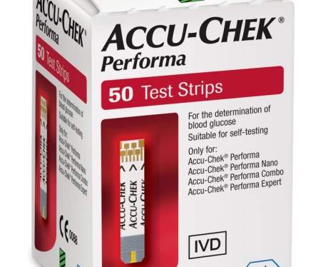 QUE THỬ ĐƯỜNG HUYẾT PERFORMA 50 que