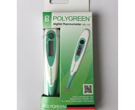 Nhiệt kế điện tử Polygreen đầu mềm