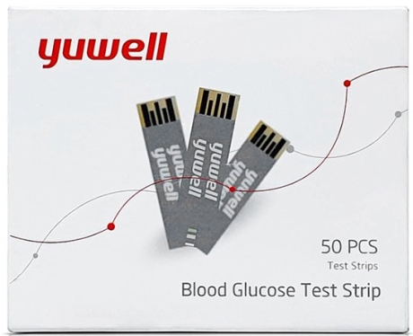 QUE THỬ TIỂU ĐƯỜNG YUWEL 50 QUE
