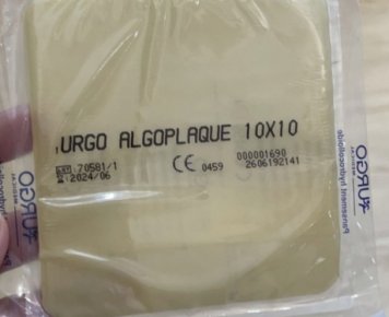 Algoplaque 10cm x 10cm