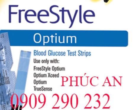 QUE THỬ ĐƯỜNG HUYẾT FREESTYLE OPTIUM