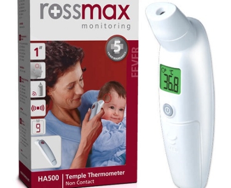 Nhiệt kế hồng ngoại đo tai Rossmax